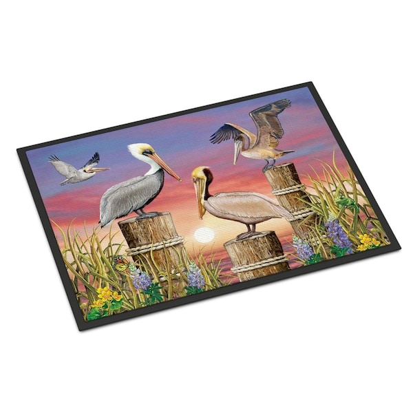 Carolines Treasures 24 x 36 in. Pelicans Indoor or Outdoor Mat PRS4041JMAT - main